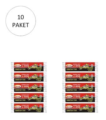 Ögem J-650 Jumbo Boy 80x110 cm 10x10 Adet Çöp Poşeti
