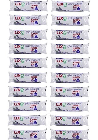 Lixo J-650 Jumbo Boy 80x110 cm 10x20 Adet Çöp Poşeti