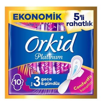 Orkid Platinum Ultra İnce 10'lu Hijyenik Ped 1 Adet