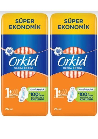 Orkid Ultra İnce 26'lı Hijyenik Ped 2 Adet