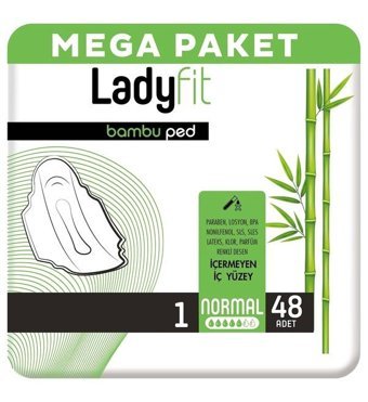 Ladyfit Bambu İnce 48'li Hijyenik Ped 1 Adet