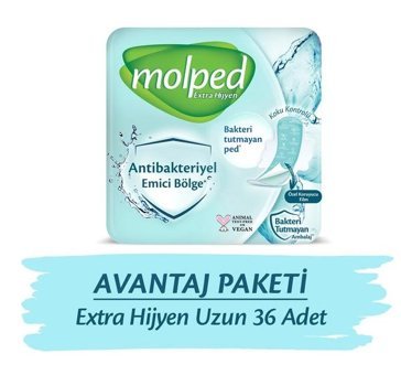 Molped Extra Hijyen İnce 18'li Hijyenik Ped 2 Adet