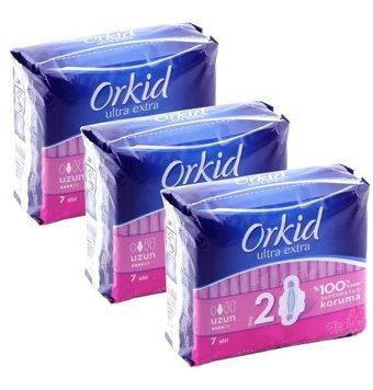 Orkid Ultra İnce 7'li Hijyenik Ped 3 Adet