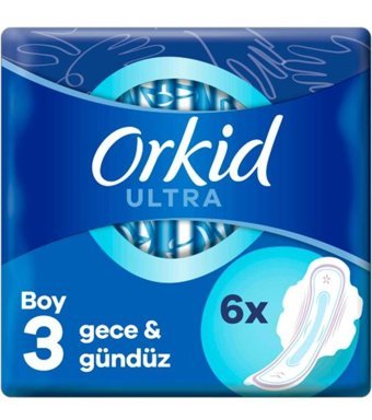 Orkid Ultra İnce 6'lı Hijyenik Ped 1 Adet