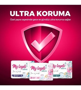 Myleydi Ultra İnce 75'li Hijyenik Ped 9 Adet