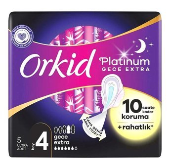 Orkid Platinum İnce 5'li Hijyenik Ped 1 Adet