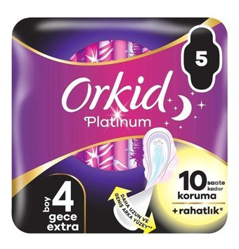 Orkid Platinum İnce 5'li Hijyenik Ped 1 Adet