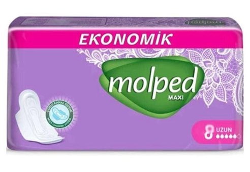 Molped Maxi İnce 8'li Hijyenik Ped 1 Adet