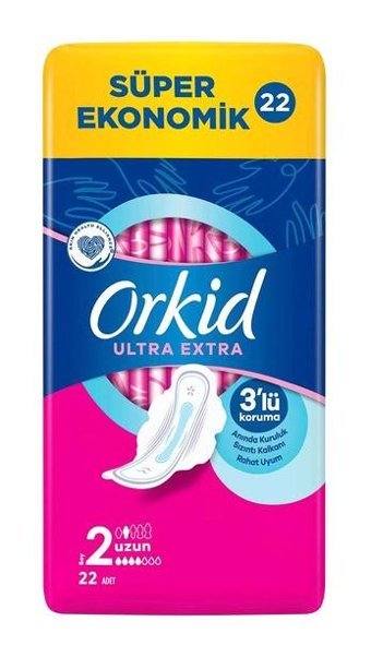 Orkid Ultra İnce 22'li Hijyenik Ped 1 Adet