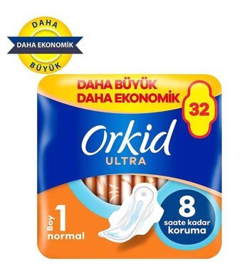 Orkid Ultra İnce 32'li Hijyenik Ped 1 Adet