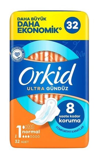Orkid Ultra İnce 32'li Hijyenik Ped 1 Adet