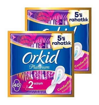 Orkid Platinum İnce 40'lı Hijyenik Ped 2 Adet