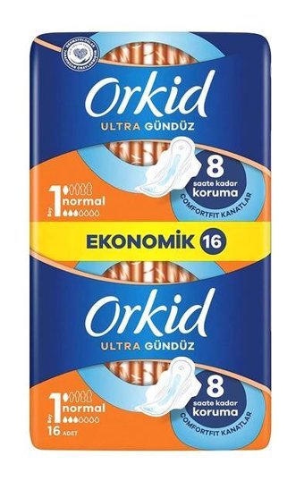 Orkid Ultra İnce 16'lı Hijyenik Ped 1 Adet