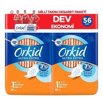 Orkid Ultra İnce 28'li Hijyenik Ped 2 Adet