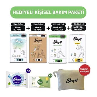 Sleepy Organik İnce Antialerjik 102'li Hijyenik Ped 4 Adet