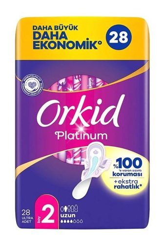 Orkid Platinum İnce 28'li Hijyenik Ped 1 Adet