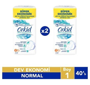 Orkid İnce 20'li Hijyenik Ped 2 Adet
