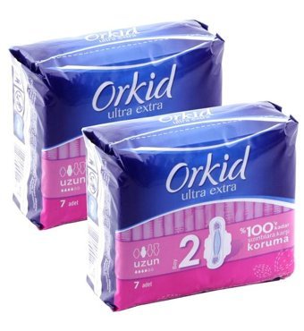 Orkid Ultra İnce 7'li Hijyenik Ped 2 Adet
