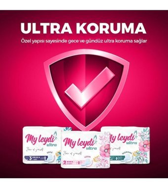 Myleydi Ultra İnce 150'li Hijyenik Ped 18 Adet