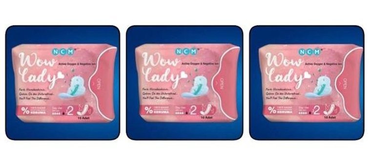 Wow Lady İnce 10'lu Hijyenik Ped 3 Adet