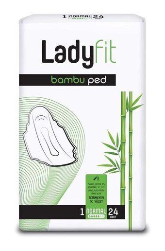 Ladyfit Bambu İnce 24'lü Hijyenik Ped 1 Adet