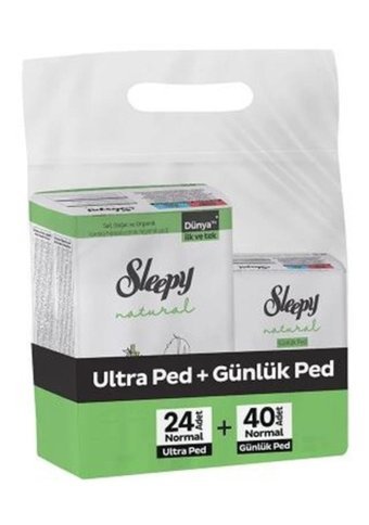 Sleepy Organik İnce Antialerjik 26'lı Hijyenik Ped 2 Adet