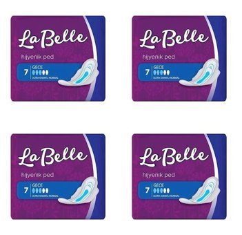 La Belle Ultra İnce 7'li Hijyenik Ped 4 Adet
