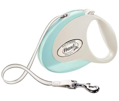 Flexi Steyle 3 m Makaralı Boyun Köpek Tasması Mavi