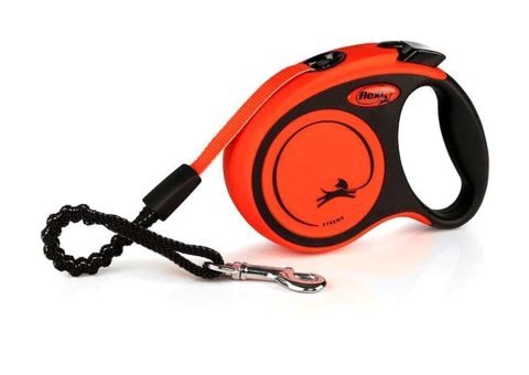 Flexi Xtreme 3 m Makaralı Boyun Köpek Tasması Turuncu