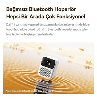 Wanbo HD Mini Android Wifi 350 ANSI Taşınabilir LED Projeksiyon Cihazı