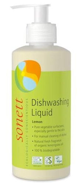 Sonett Limon Kokulu Organik Sıvı El Bulaşık Deterjanı 300 ml