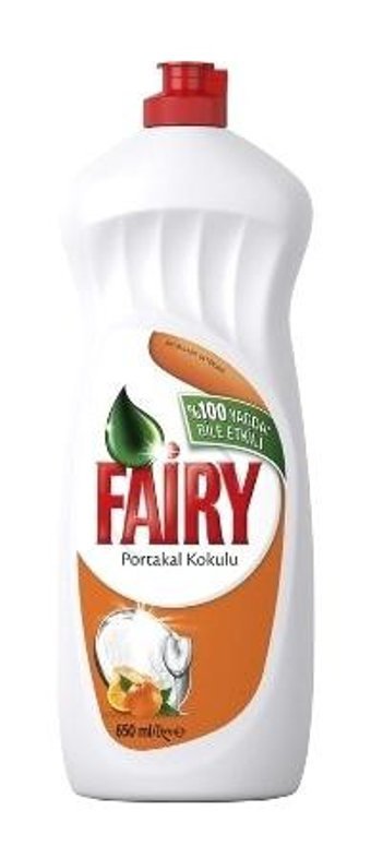 Fairy Portakal Kokulu Sıvı El Bulaşık Deterjanı 4x650 ml