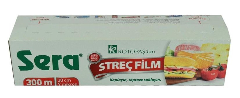 Sera Bıçaklı 30000 cm Streç Film