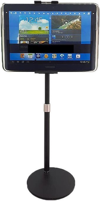 Coverzone T43 Ayarlanabilir Masa Tablet Standı Siyah