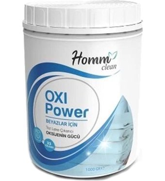 Homm Life Oxi Power Beyazlar İçin 30 Yıkama Toz Deterjan 1 kg
