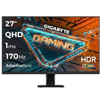 Gigabyte GS27Q 170 Hz 1 ms 27 inç QHD Flat IPS HDMI 2560 x 1440 px LED Oyuncu Monitör
