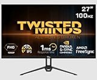 Twisted Minds TM27FHD100IPS 100 Hz 1 ms 27 inç FHD Flat IPS HDMI Freesync G-Sync 1920 x 1080 px LED Oyuncu Monitör