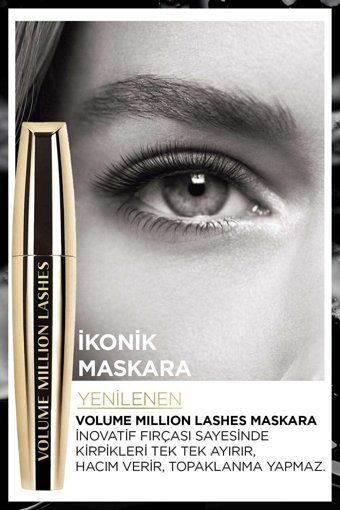 L'oréal Paris Collagene 1000 Lashes Hacim Veren Siyah Maskara