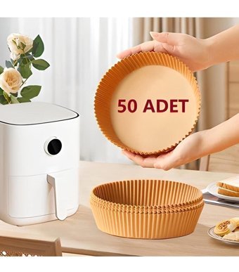Vigentino Airfryer 50 Adet Pişirme Kağıdı