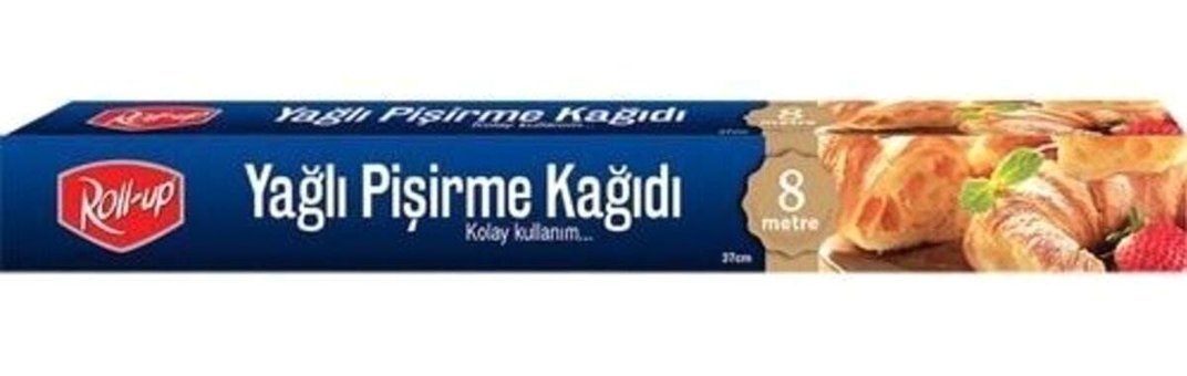 Roll-Up Kesilmiş Yağlı Pişirme Kağıdı 1 Adet