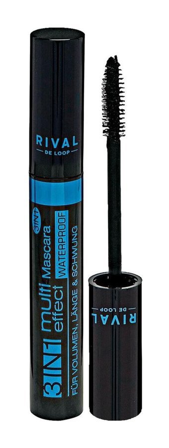 Rival De Loop Multi Effect 3in1 Hacim Veren Siyah Maskara
