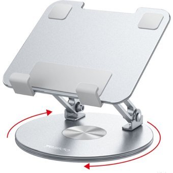 Yesido C293 Ayarlanabilir Ayaklı Masa Tablet Standı Gümüş
