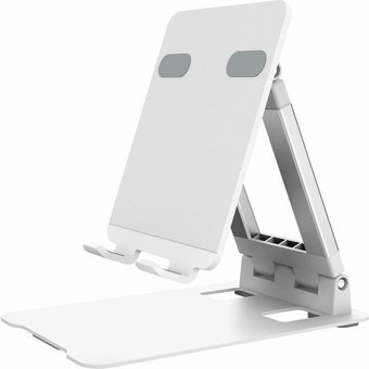 Earldom EH139 Ayarlanabilir Ayaklı Masa Tablet Standı Beyaz