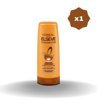 Elidor 6 Mucizevi Yağ Canlandırıcı Tüm Saçlar İçin Kadın Saç Kremi 360 ml
