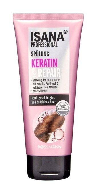 Isana Professional Besleyici Onarıcı Keratinli Tüm Saçlar İçin Kadın Saç Kremi 200 ml