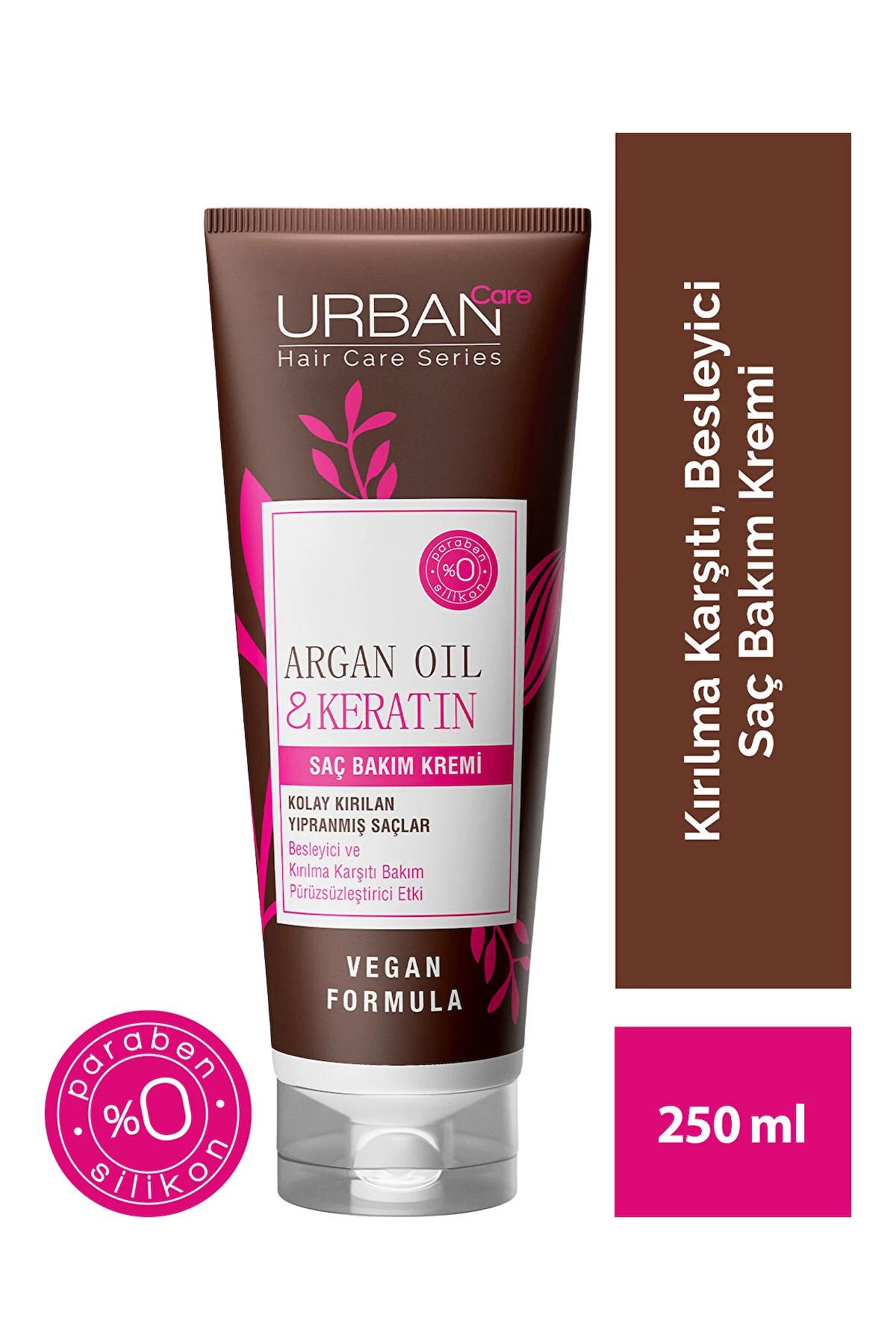 Urban Care Hair Care Series Kırılma Karşıtı Keratinli Tüm Saçlar İçin Kadın Saç Kremi 250 ml