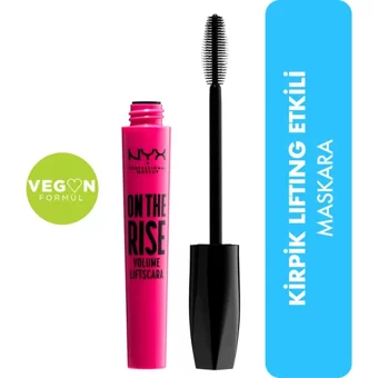 Nyx Professional İce Please On The Rise Volume Hacim Veren Siyah Maskara