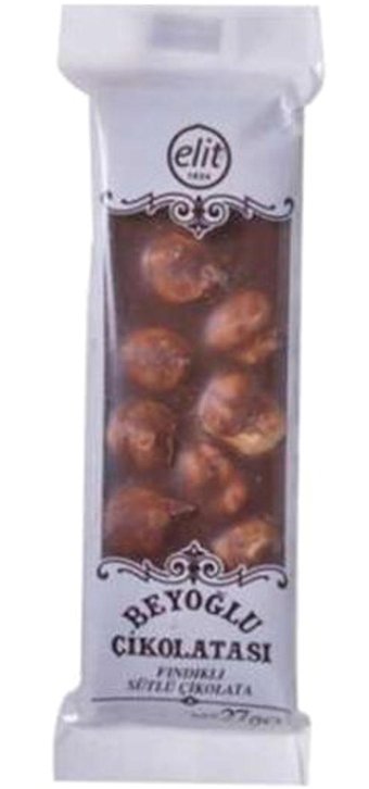 Elit Beyoğlu Fındıklı Sütlü Çikolata 12x27 gr