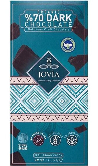 Jovia Organik Bitter Çikolata 40 gr