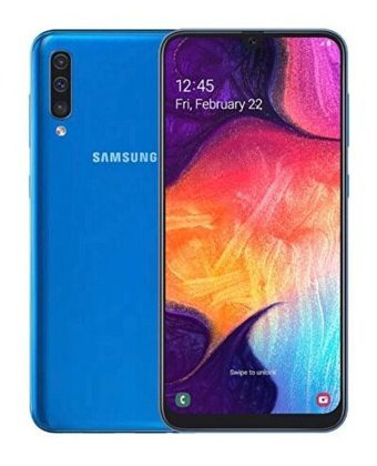 Samsung Galaxy A50 64 GB Hafıza 6 GB Ram 6.4 inç 25 MP Super AMOLED 4000 mAh Android Yenilenmiş Cep Telefonu Mavi